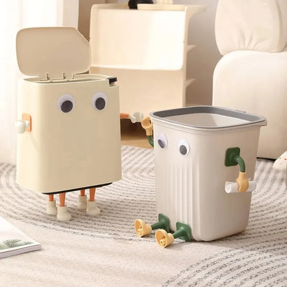 2Pcs Self-Adhesive Decorative Legs for Tissue Boxes & Trash Cans