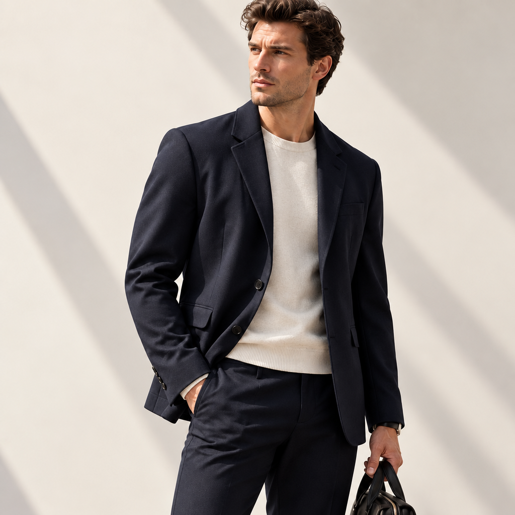 AFIRSTA™ AxisForm Adaptive Blazer – Tailored Comfort for Work, Travel & Everyday Style